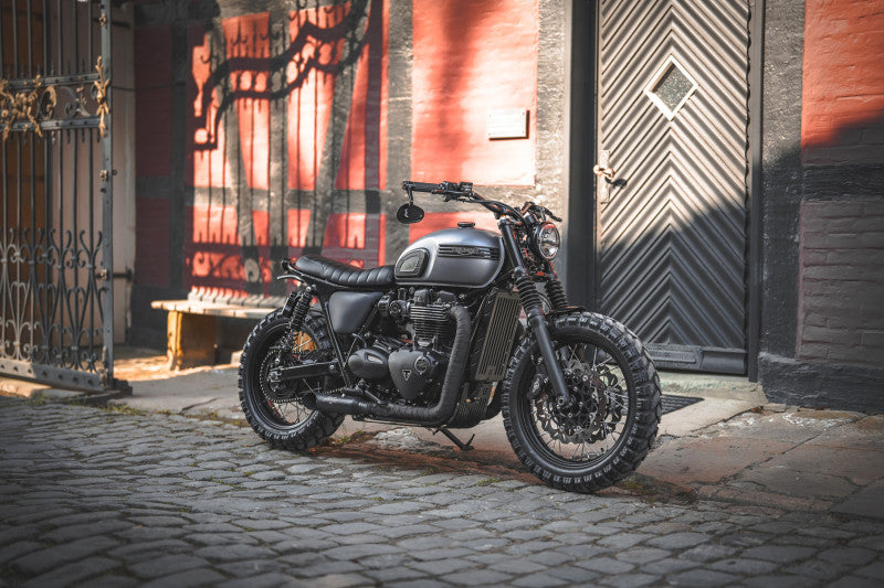ClassicBike Raisch Shorty Narrow Front Fender - Triumph Bonneville, Street Twin, Speed Twin 900, Street Scrambler