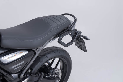 SW-Motech Lengend Gear 11 Liter Saddlebag Set with V-LOC Side Carriers - Triumph Speed, Scrambler, Tracker 400