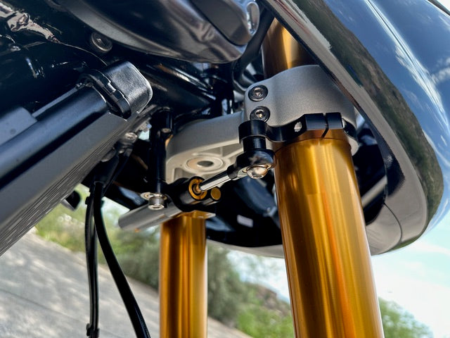 Ohlins Steering Damper Kit - Triumph Thruxton R / RS / TFC, Speed Twin 2021+