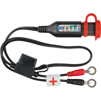 Optimate Charging Cable with Lead Acid Battery Monitor