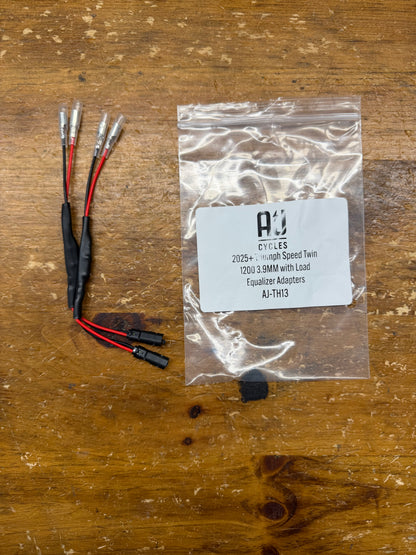 A&J Cycles Turn Signal Wire Harness Kit with Load Equalizer (3.9MM bullet ends) - 2025+ Triumph Speed Twin 1200 / RS
