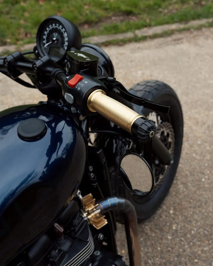 Motone Apollo Grips - Solid Brass - 7/8” Bars - 2016+ Triumph Modern Classics