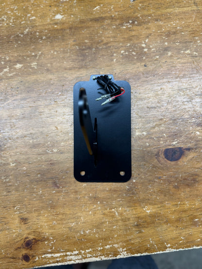 Sidemount License Plate Bracket - Indian Scout Bobber