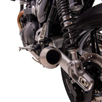 British Customs Builder Series Shorty Exhaust - 2025+ Triumph Speed Twin 1200 / RS