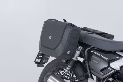 SW-Motech Lengend Gear Saddlebag Set with V-LOC Side Carriers - Triumph Speed Twin 1200