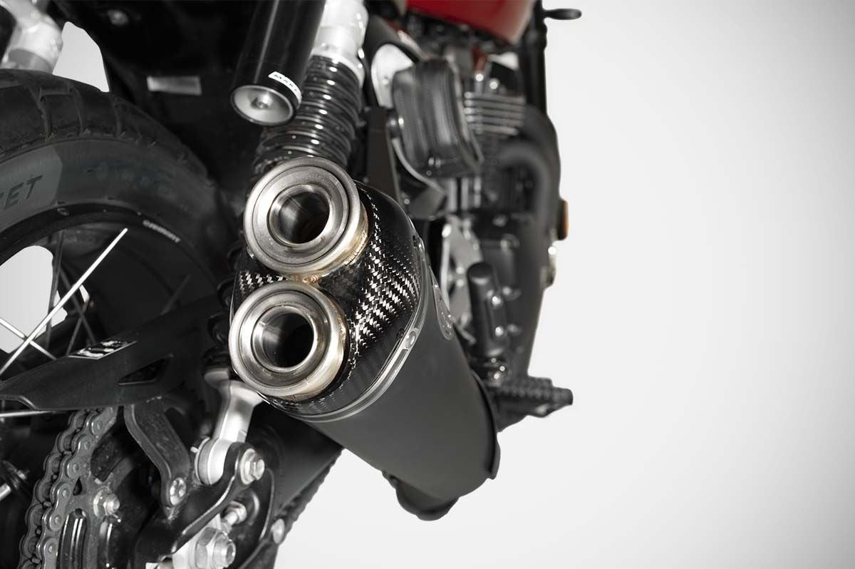 Zard 2:1 Low Mount Full Exhaust System - 2024+ Triumph Scrambler 1200 XE / X