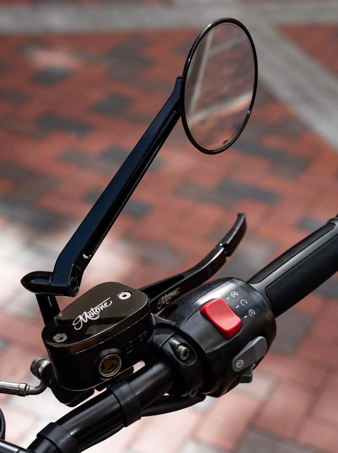 Motone Sombrero Stem Mirror - 100MM