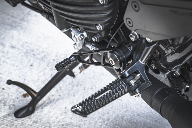 ClassicBike Raisch Shift and Brake Lever Set - Black - Triumph Thruxton R / RS / FE / TFC, Speed Twin 1200 2019-2024