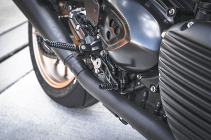 ClassicBike Raisch Shift and Brake Lever Set - Black - Triumph Thruxton R / RS / FE / TFC, Speed Twin 1200 2019-2024