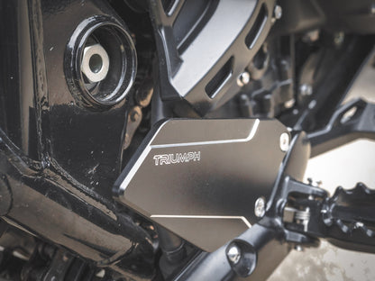 Classicbike Raisch Billet Heel Guards - Contrast Cut - Triumph Scrambler 1200