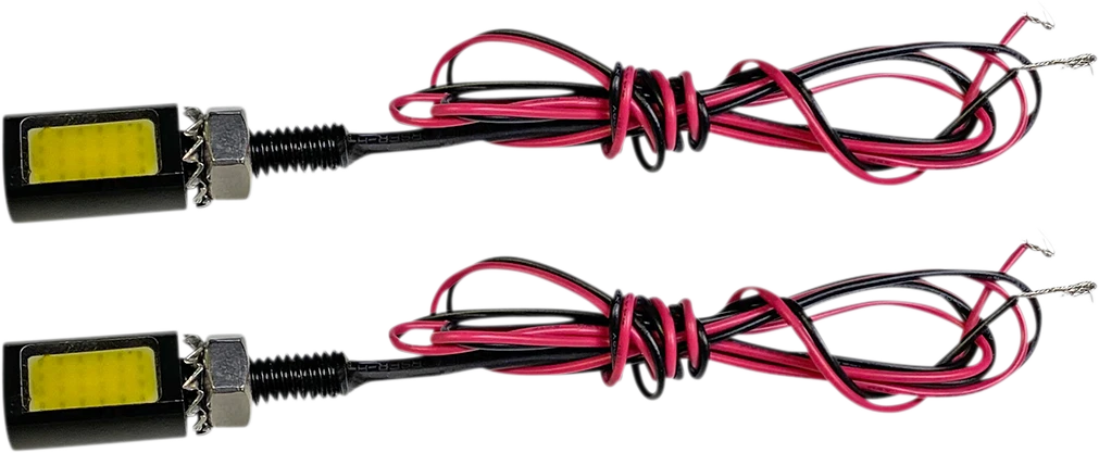LED License Plate Bolts - Black