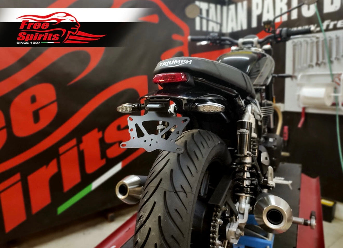 Free Spirits Tail Tidy - 2025+ Triumph Speed Twin 900 / 2026+ Triumph Scrambler 900