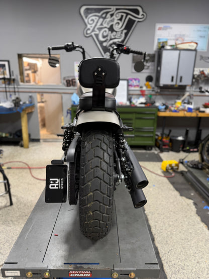 Sidemount License Plate Bracket - Indian Scout Bobber
