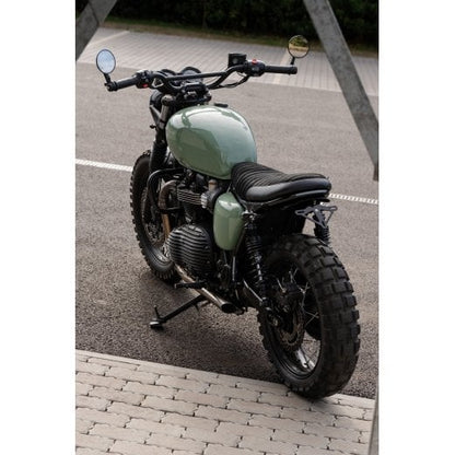 Motone Cortado Hoop, Fender and Seat Kit with Cylon Light with Alcantara seat - 2016+ Triumph Bonneville T100 / T120, Speed Twin 900, Street Twin, Street Scrambler