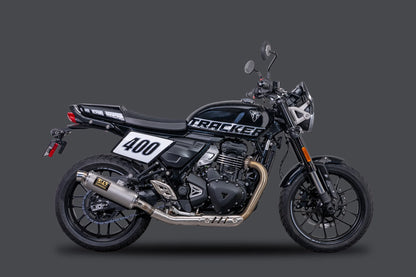 Yoshimura GP Magnum Slip On Exhaust - Stainless Steel - Triumph 400 - Speed, Scrambler, Tracker, Thruxton