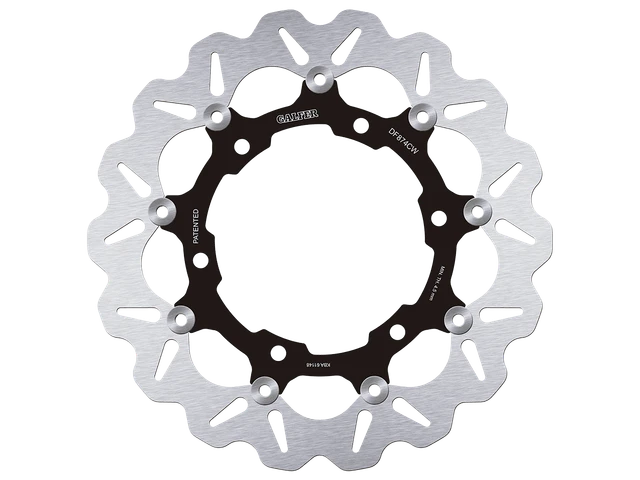 Galfer Floatech Wavy Rotor - Front - 2004-2015 Triumph Thruxton 900 DF874CW