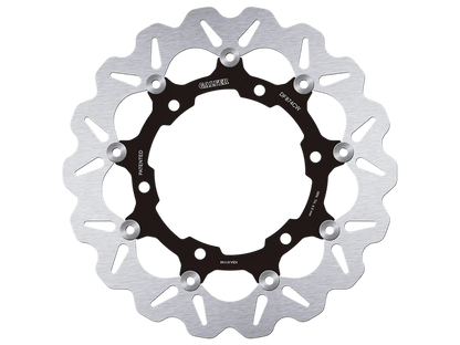 Galfer Floatech Wavy Rotor - Front - 2004-2015 Triumph Thruxton 900 DF874CW