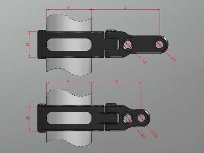 Wunderkind Custom Headlight Brackets