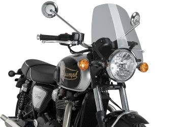 Puig New Generation Touring Screen - 2016-2025 Triumph Bonneville T100 / T120