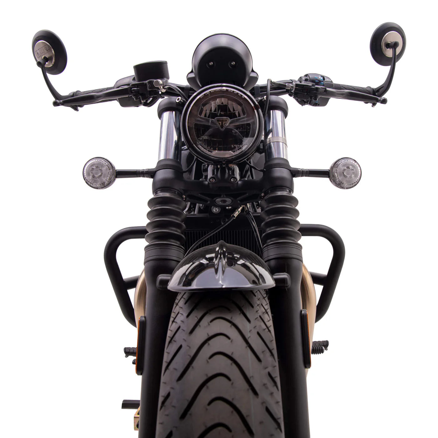 British Customs 3 Point Engine Guards / Crash Protection - 2016+ Triumph Twins