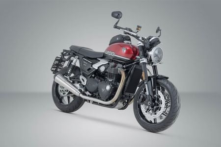 SW-Motech Lengend Gear Saddlebag Set with V-LOC Side Carriers - Triumph Speed Twin 1200