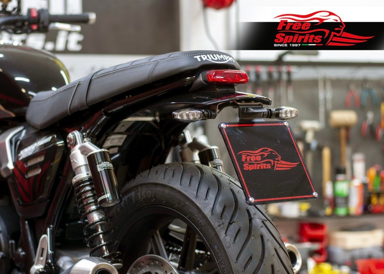 Free Spirits Tail Tidy - 2025+ Triumph Speed Twin 900 / 2026+ Triumph Scrambler 900