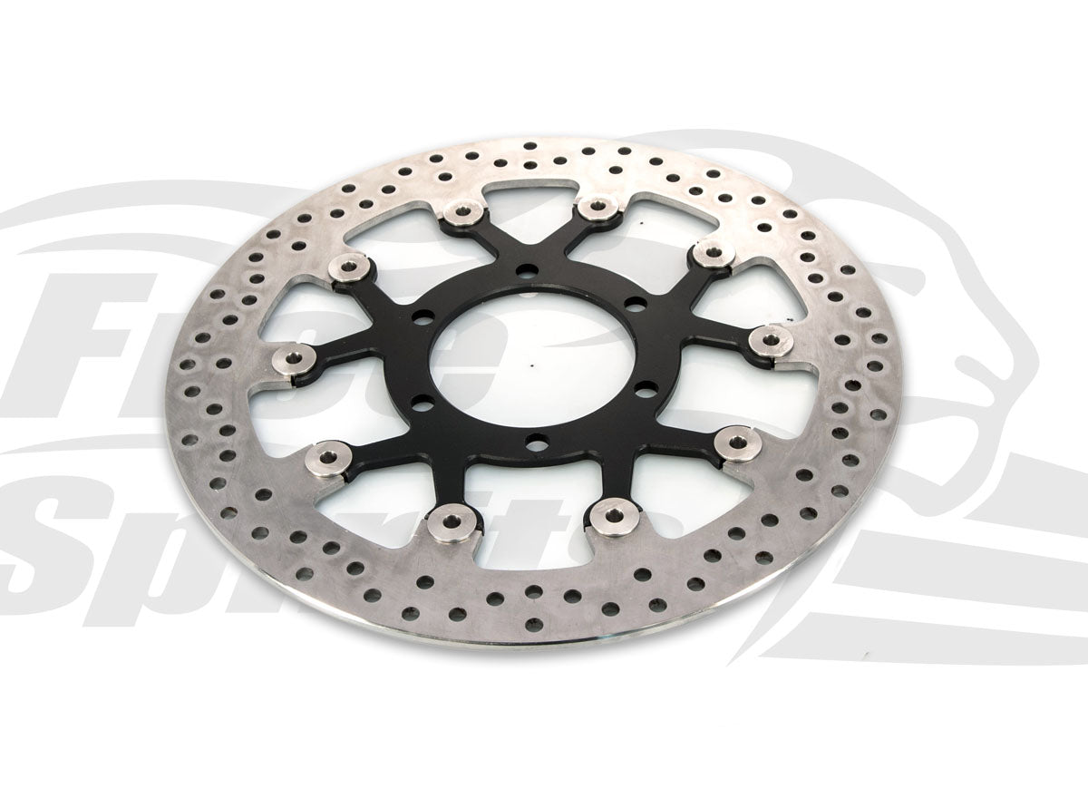 Free Spirits 320MM Floating Front Brake Rotor with Sintered Pads - Triumph Scrambler 400 XC
