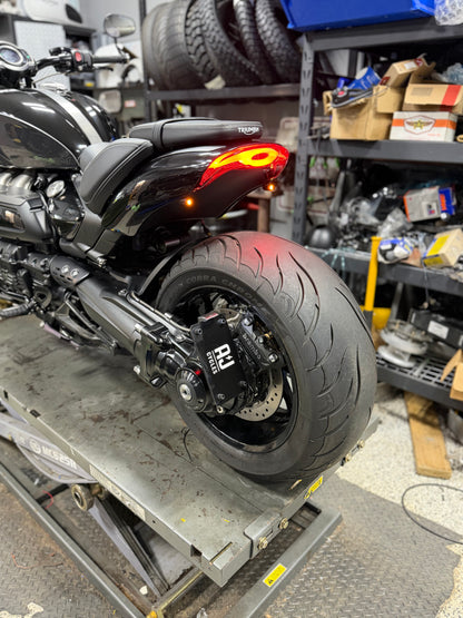 Sidemount License Plate Bracket - No Light Version - Triumph Rocket