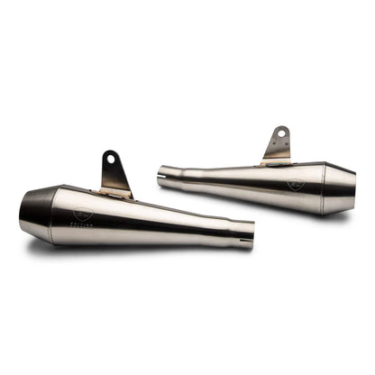 British Customs Builder Series Shorty Exhaust - 2025+ Triumph