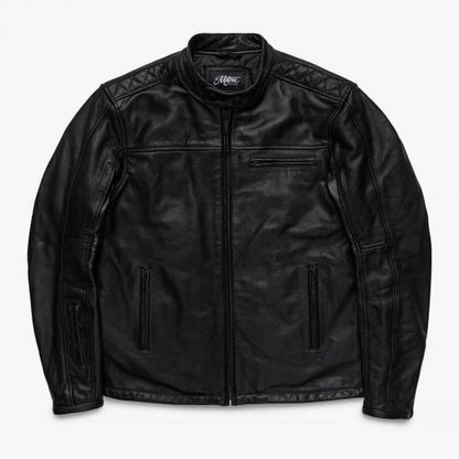 Motone Revolver Leather Jacket - Black