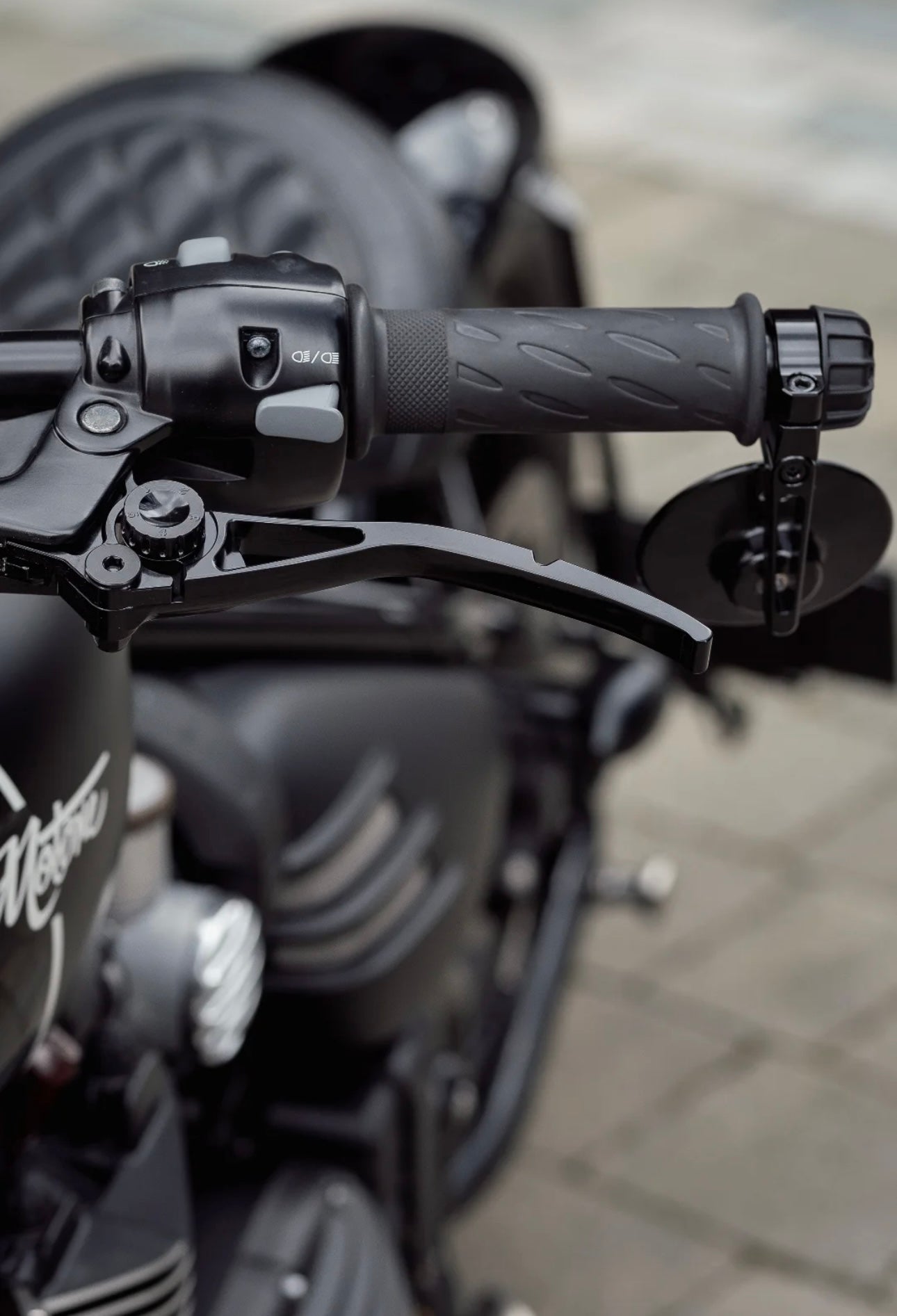 Motone Pike Brake and Clutch Lever Set - Black