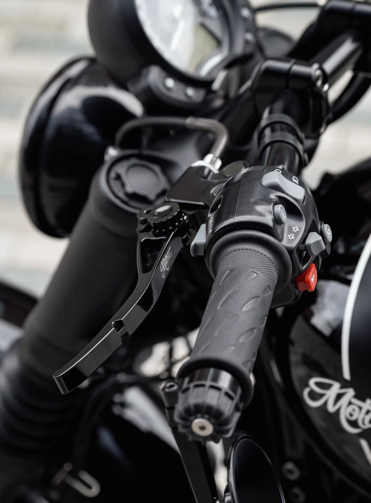Motone Pike Brake and Clutch Lever Set - Black