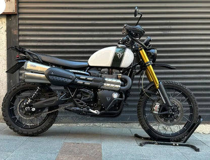 Bunker Customs Leg Saver Heat Shield Extension - Triumph Scrambler 1200 X / XE / XC