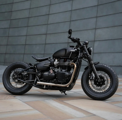 Motone SCOOP - Triumph Bobber Shorty Front Mudguard - Gloss Black