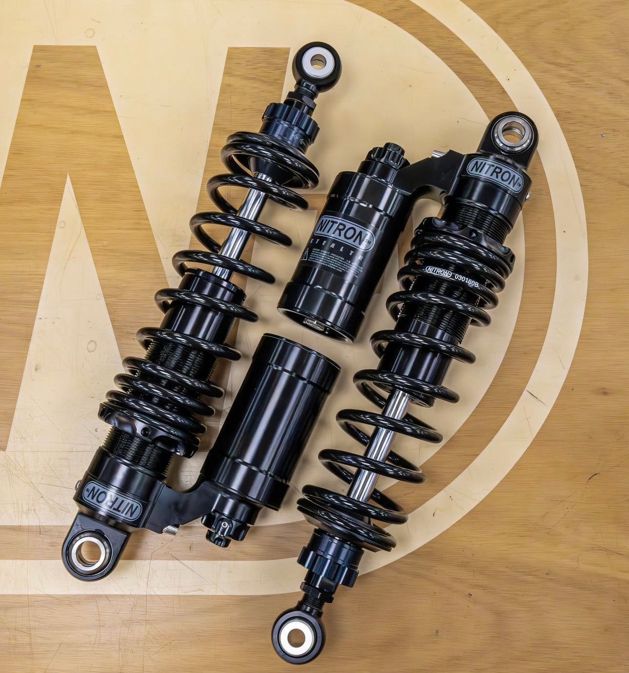 Nitron NTR R3 Twin Shocks - “Hooligan Series” - Harley Davidson Sportster