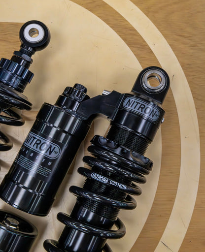 Nitron NTR R3 Twin Shocks - “Hooligan Series” - Harley Davidson Sportster