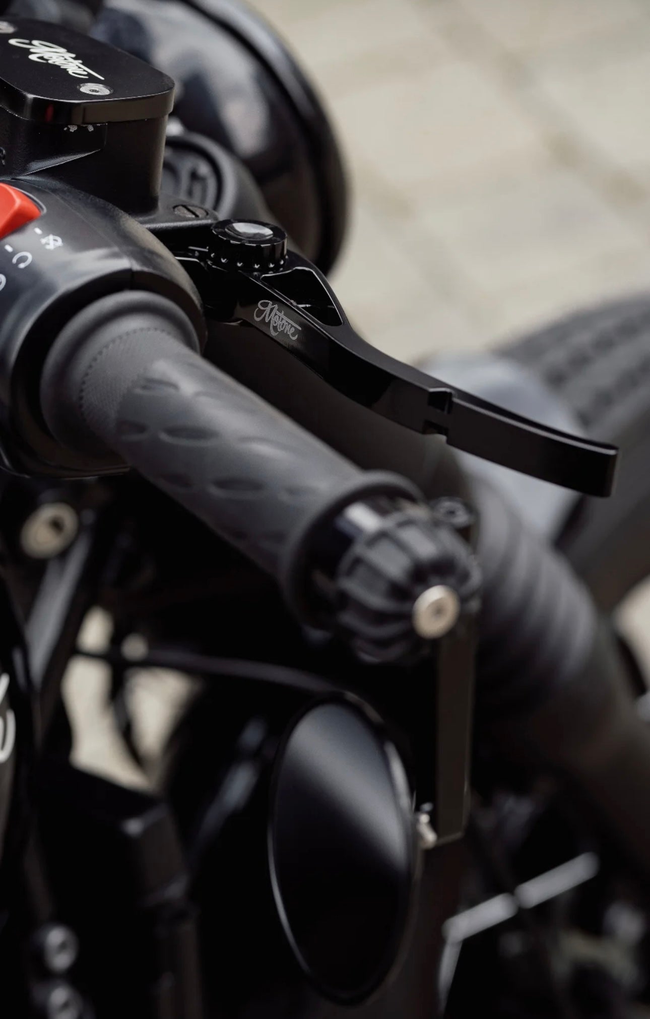 Motone Pike Brake and Clutch Lever Set - Black