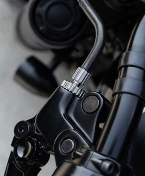 Motone Twister Titanium Clutch Adjuster - Natural - M8X1.25X18