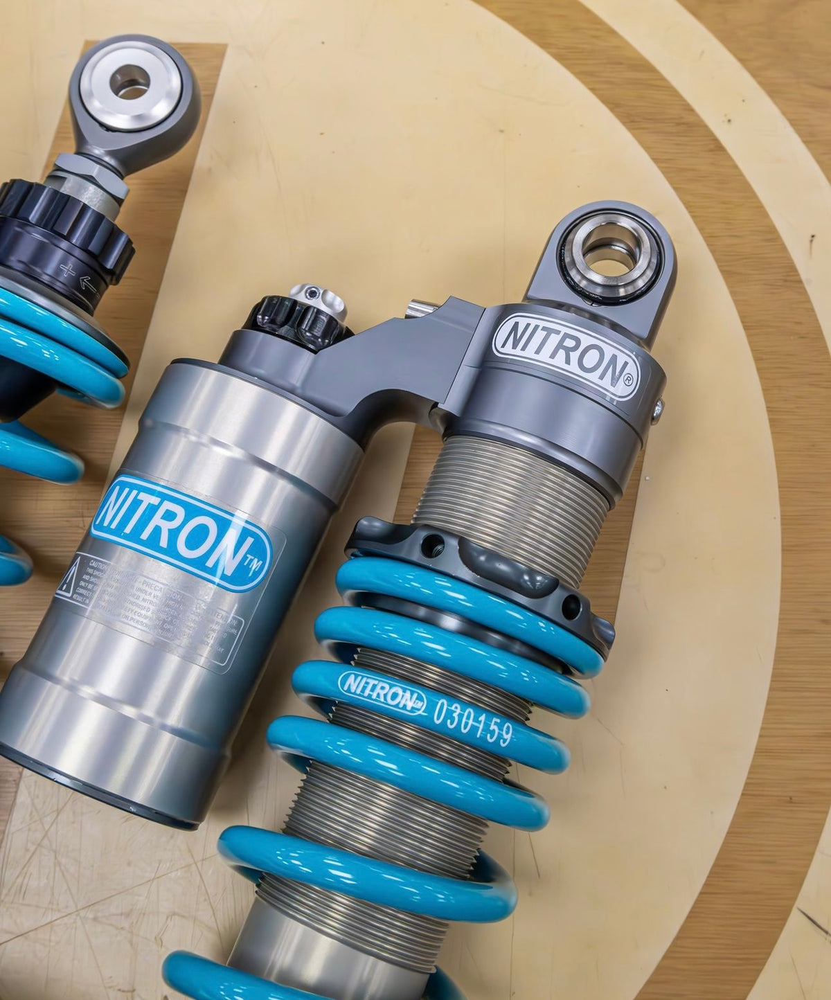 Nitron Rear Shock R2 Nitron NTR R3 Twin Shocks - Royal Enfield Interceptor 650 / Continenta ...