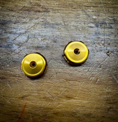 Ohlins Billet Compression Adjusters - Gold