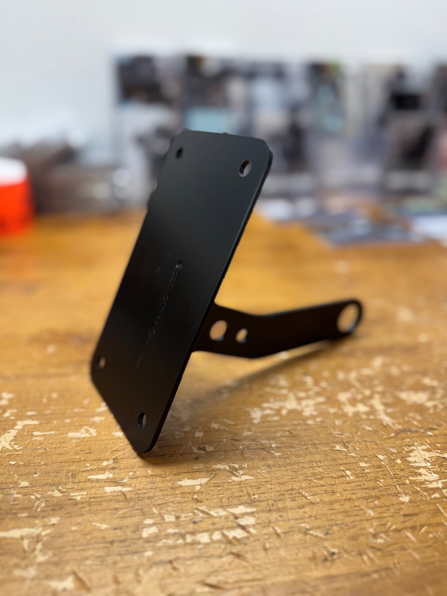Sidemount License Plate Bracket without Light