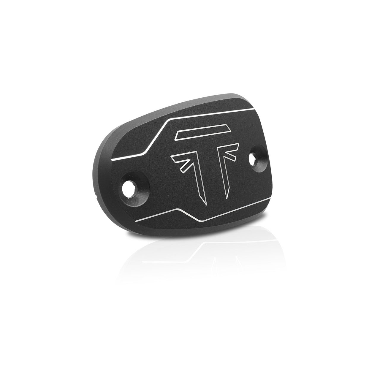 ClassicBike Raisch Milled Black with Machined Highlights Brake Reservoir Cover