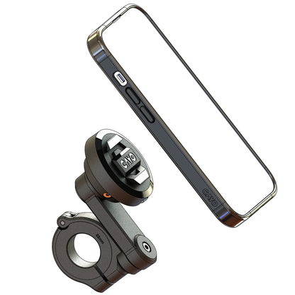 CAYO moto.dokk Smartphone Handlebar Mount with Wireless Charging and Vibration Dampening