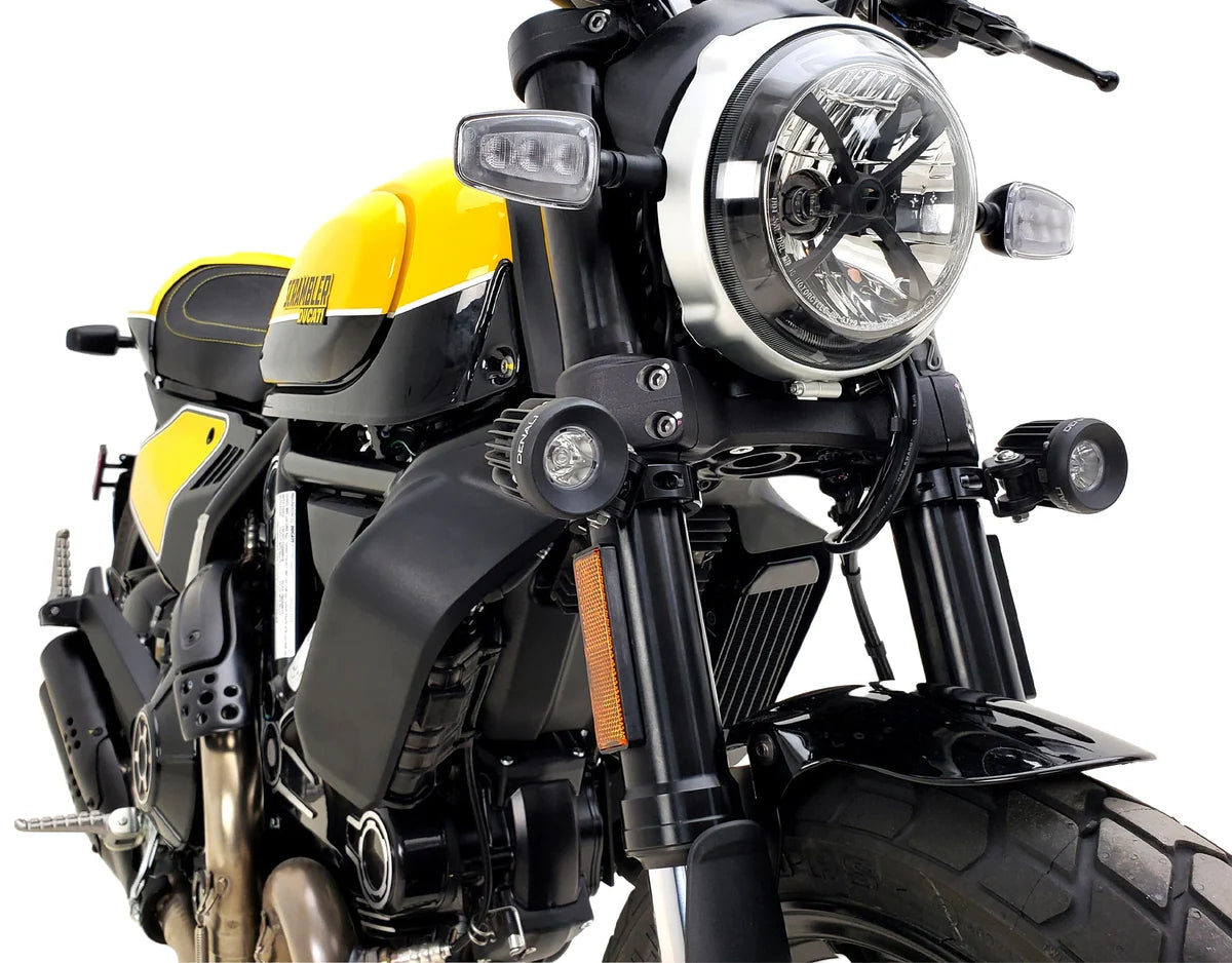 Denali 50MM-60MM Inverted Fork Light Clamps