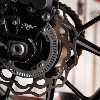 Motone Kanagawa Rear Rotor - 2016+ Triumph Bonneville, Street Twin, Bobber, Speedmaster, Street Scrambler