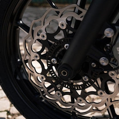 Motone Kanagawa Floating Front Rotor - 2016+ Triumph Bonneville T100, Street Twin, Speed Twin 900, Scrambler 900