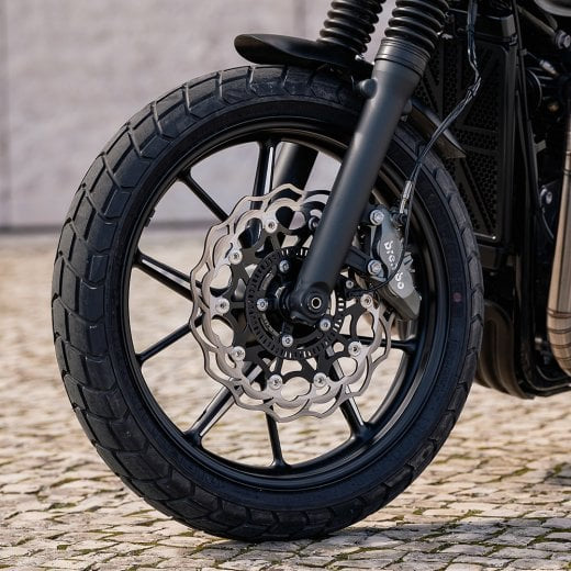 Motone Kanagawa Floating Front Rotor - 2016+ Triumph Bonneville T100, Street Twin, Speed Twin 900, Scrambler 900