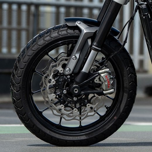 Motone Kanagawa Floating Front 320MM Rotor Set - 2022+ Triumph Speed Twin 1200, 2019+ Scrambler 1200, Tiger 900c Rocket 3