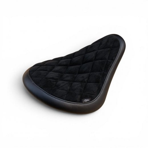 Motone King Cobra - Alcantara - Diamond Stitch - Triumph Bobber / Bobber Black