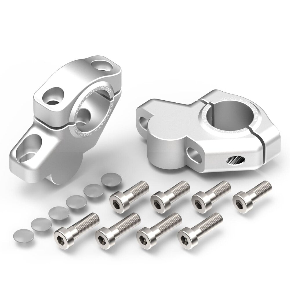 Voigt Moto Technik 30MM Up / 21MM Handlebar Risers - Triumph Trident 660
